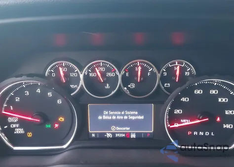 2021 Chevrolet Silverado 1500 4Wd Short Bed Lt Trail Boss z USA, uszkodzony, nr VIN 1GCPYFEL7MZ312105